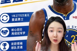 女主播裴优点评追梦留守：这结果对追梦自己不错 对勇士一般！