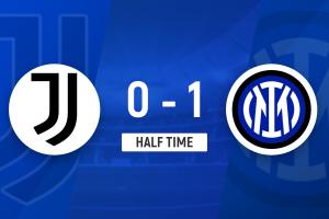 战报：国际米兰1-0尤文图斯
