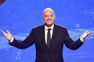 因凡蒂诺英国会晤特朗普内阁，力图争取连任FIFA主席支持