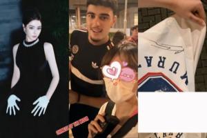 拜仁全队闪耀香港机场！迪丽热巴粉丝偶遇球星，签名留念成佳话