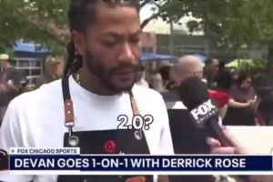 罗斯被问到詹姆斯签约76人的看法：我已经退隐江湖了，与我无关！